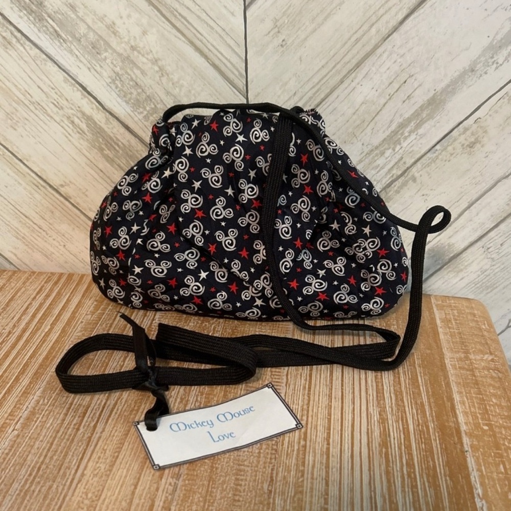 Mickey Mouse Upcycled Silk Tie Handmade Bag
